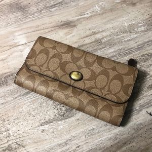 Large Coach wallet